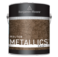 Molten metalic paint