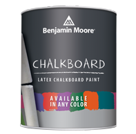 Chalkboard paint available in any Benjamin Moore color